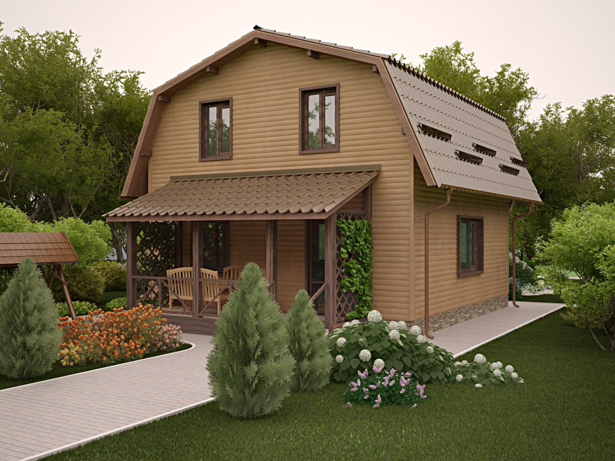 Свердловск коттедж 8х8 01