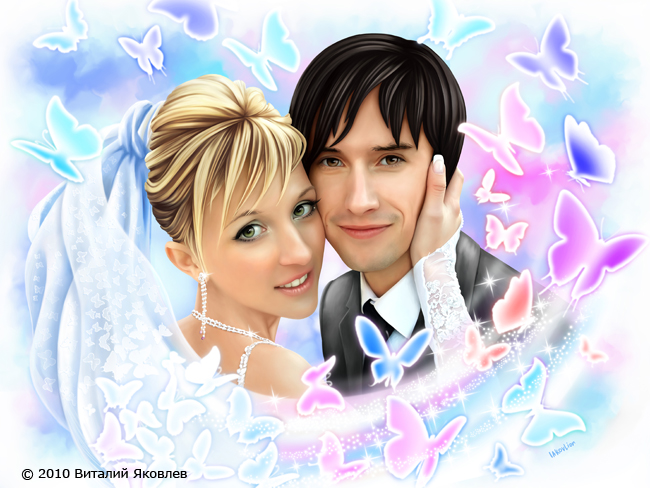 Свадебный портрет