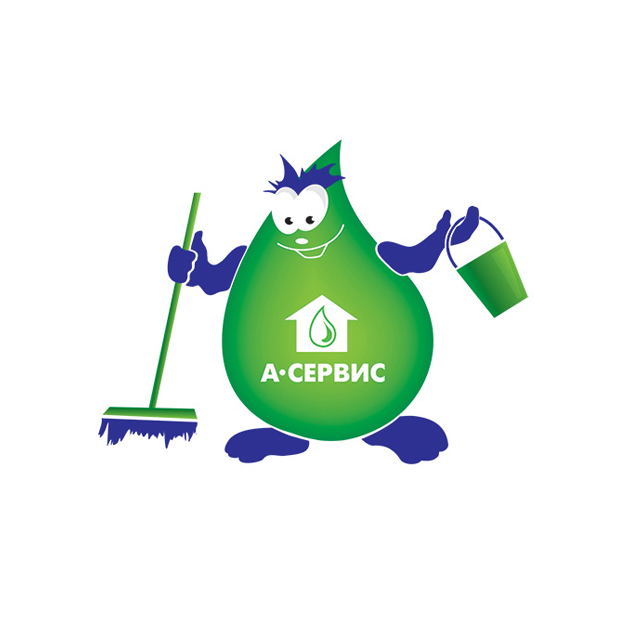 Фирменный персонаж для "А-сервис"