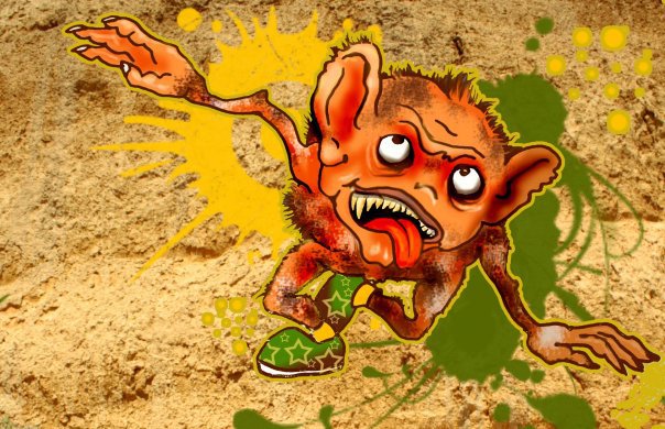 фотошопный монстр