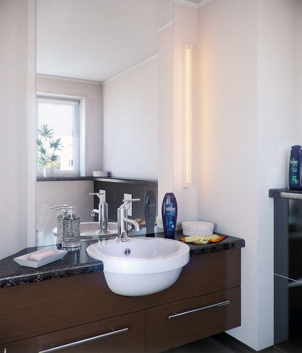 Очередная ванная (mental ray)