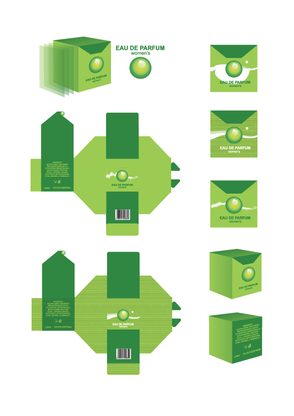 упаковка духи