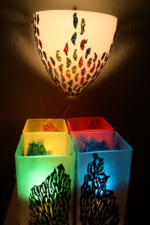 Серия светильников "Языки пламени"