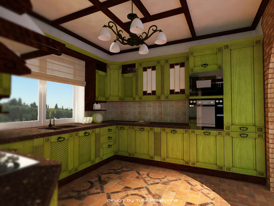 Проект загородного дома в "Чешском стиле"