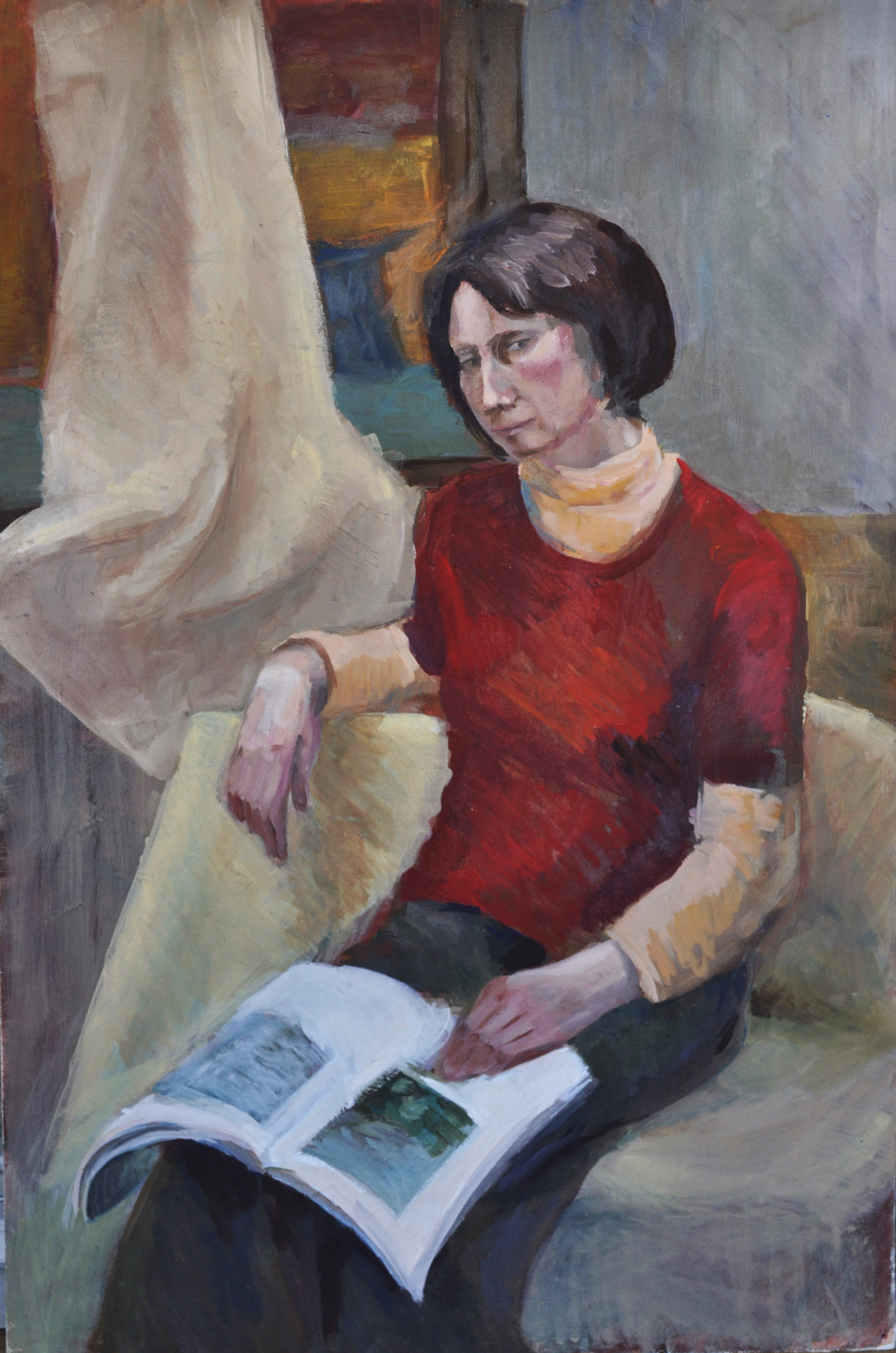 Портрет натурщицы.