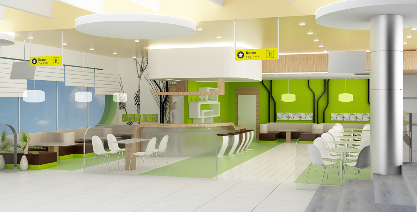 Интерьер кафе "Зеленая миля"