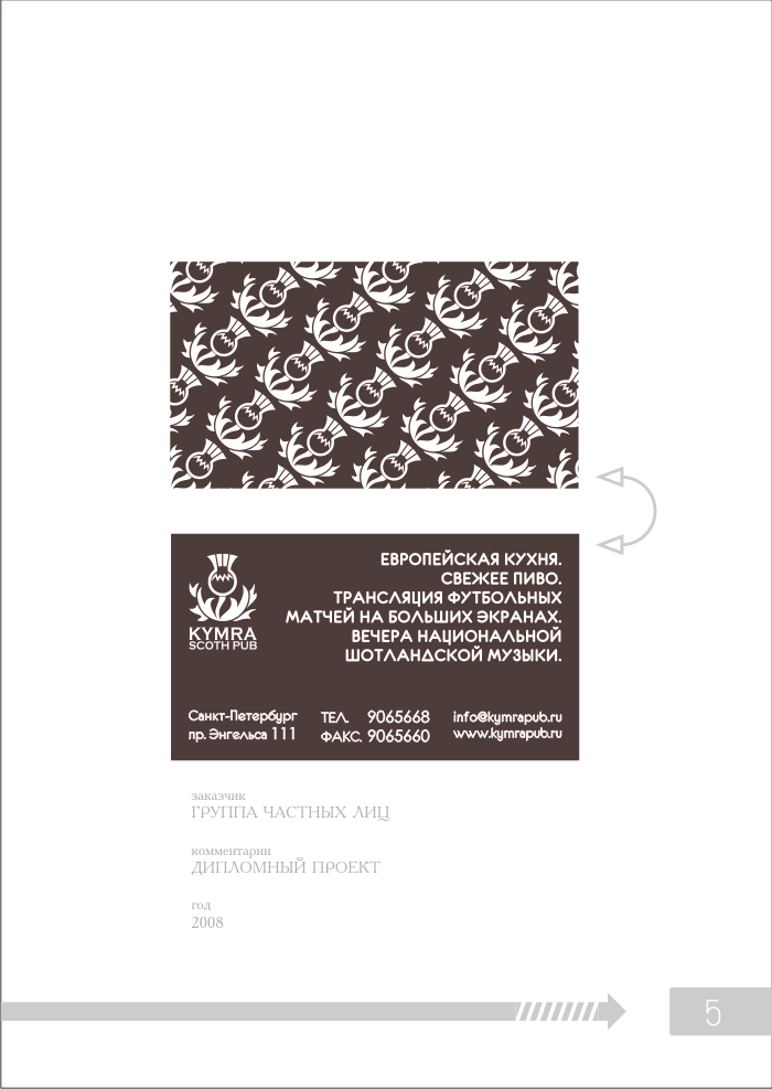 шотландский паб, 2008