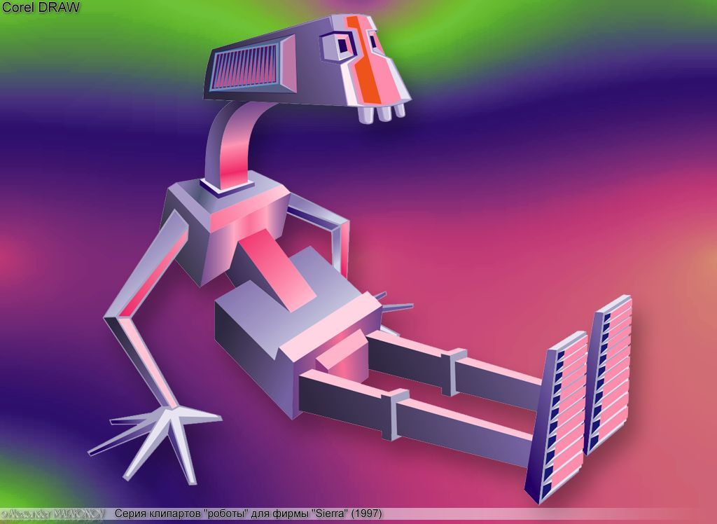 клипарт роботы