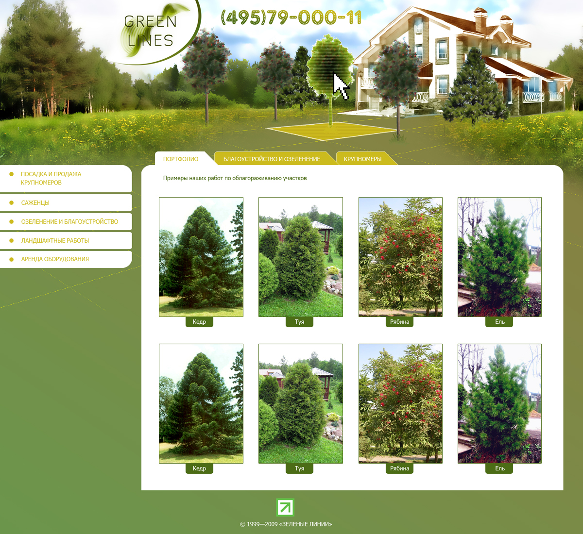 Green lines, благоустройство, озеленение    5000 руб, 2 дня