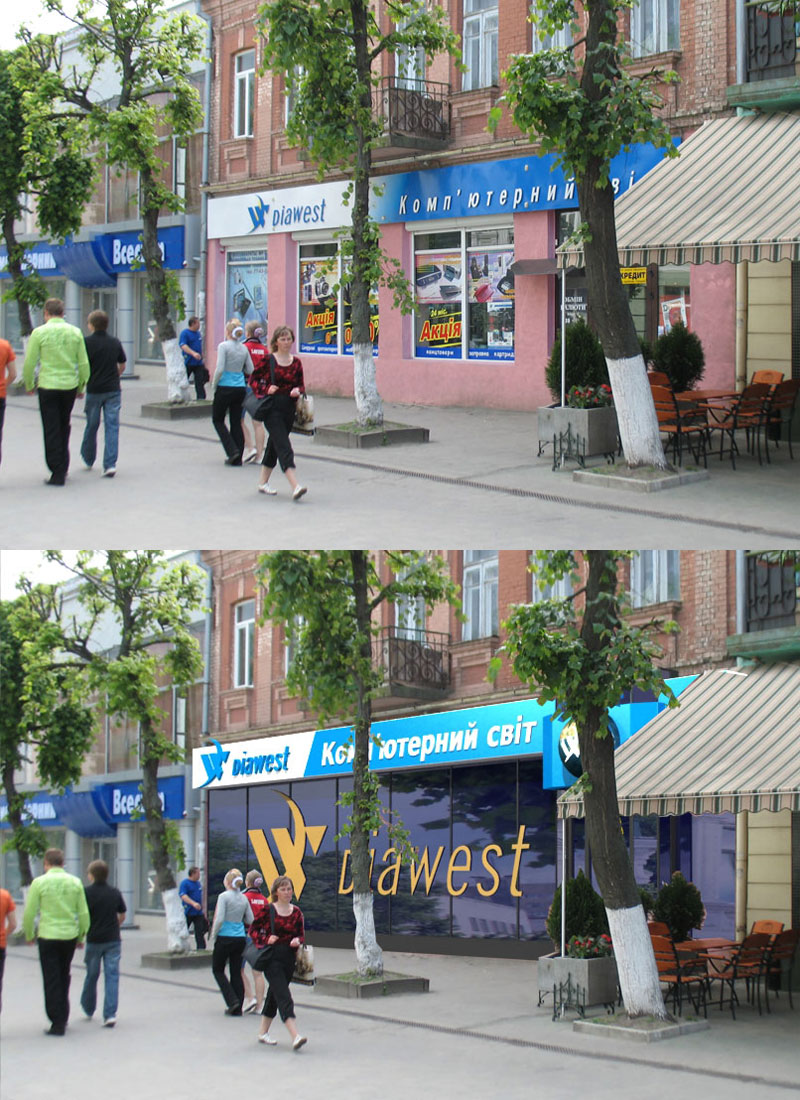 Реконструкция фасада