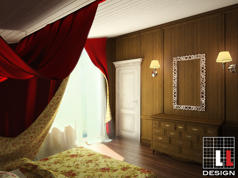 Спальня Котедж 02