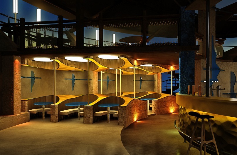 Кафе "Шаман" зал