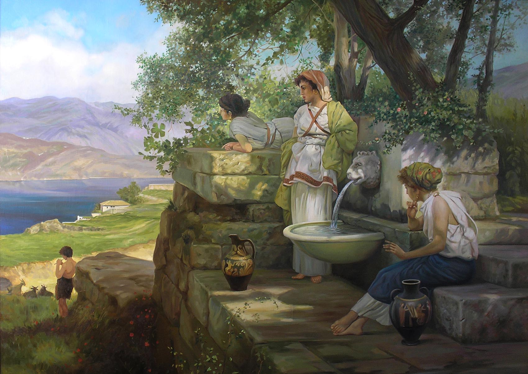 копия с работы Семирадского