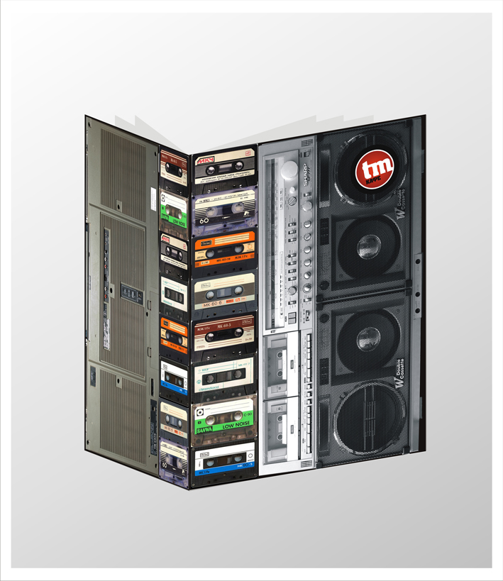 Дизайн меню для клуба "Техника Молодежи"