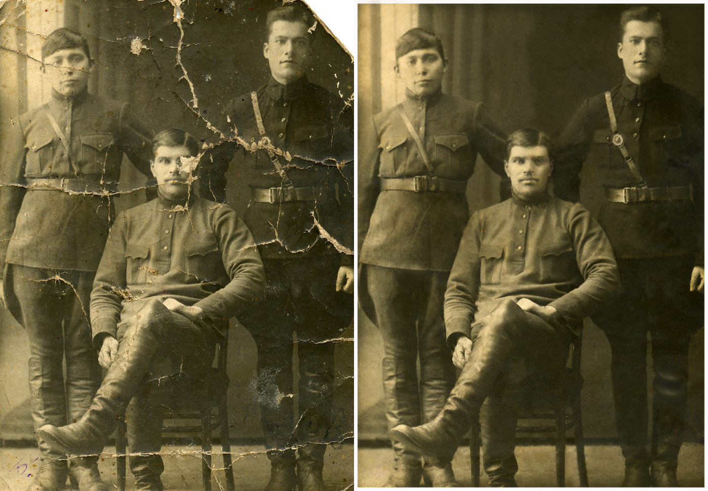 Реставрация старого фото