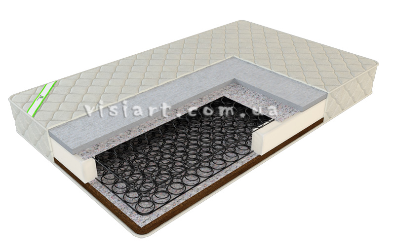 Моделирование и визуализация матраса в разрезе