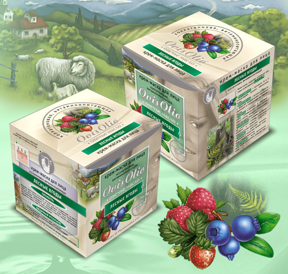 крем для лица Лесные ягоды