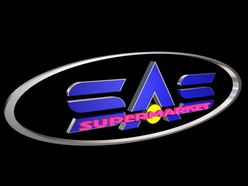 лого супермаркета SAS (для конкурса)