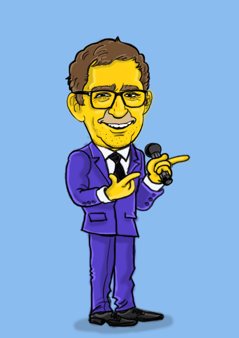 #thesimpsons шарж в стиле героев мультсериала Симсоны