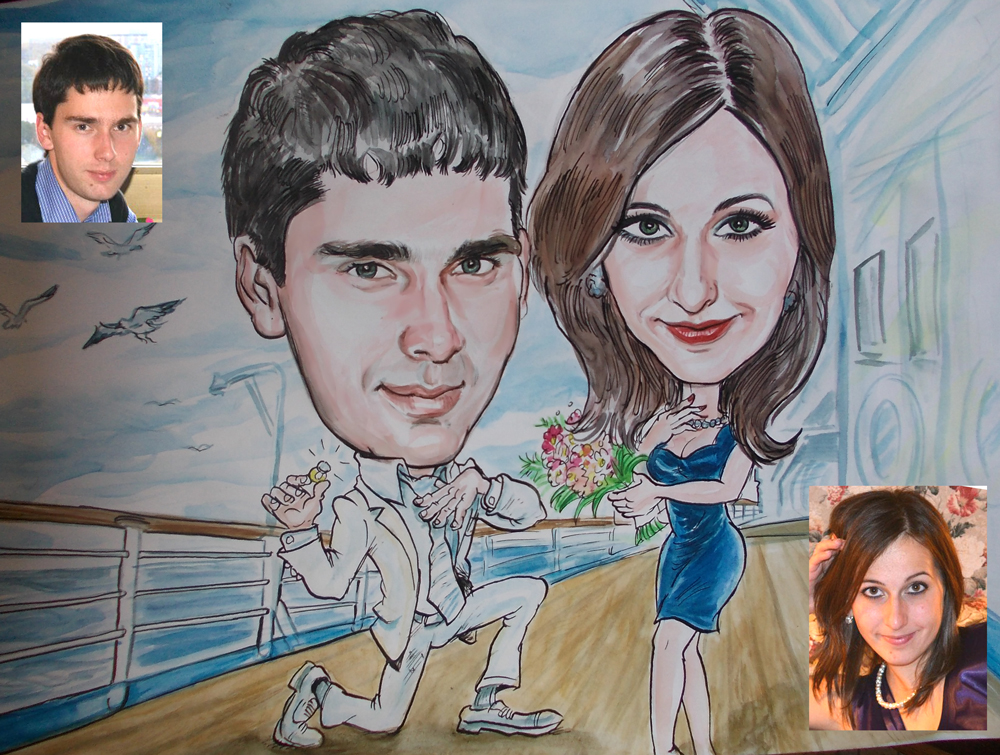 шарж по фото