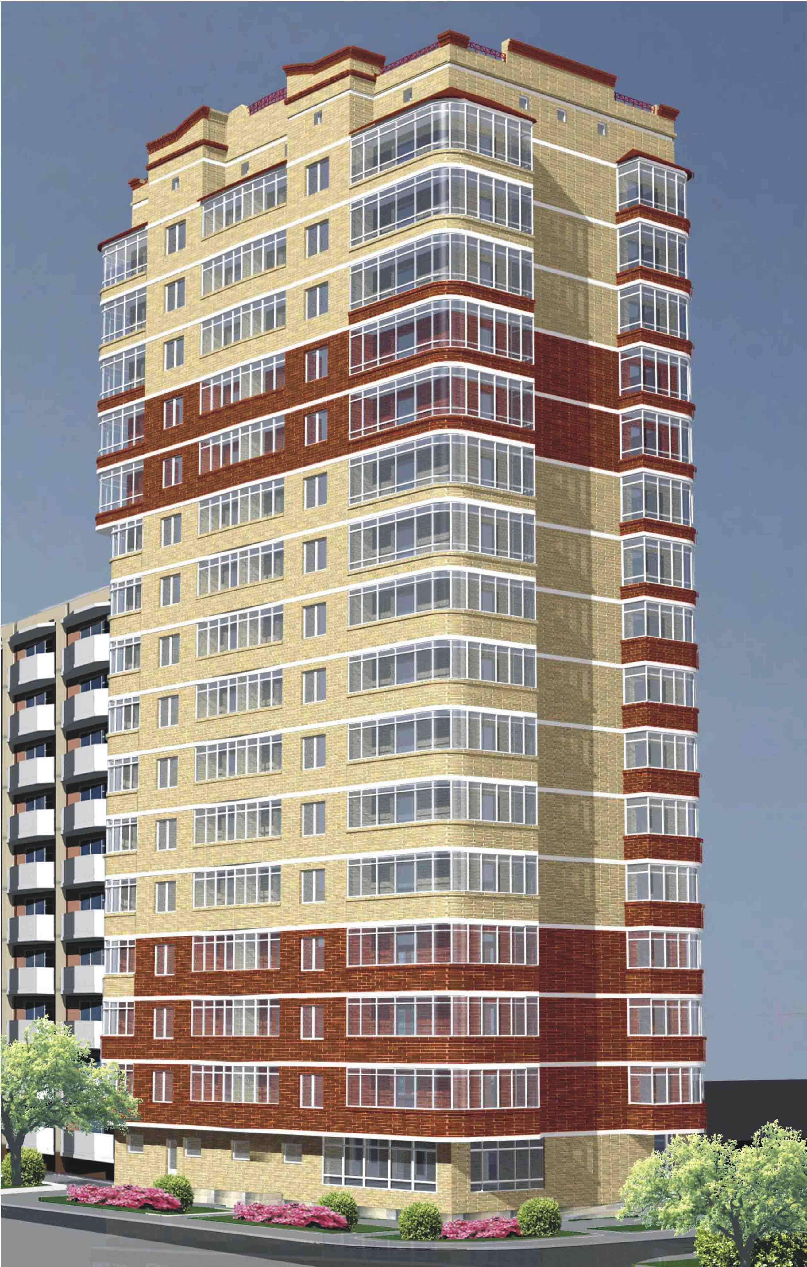 Многоэтажный жилой дом