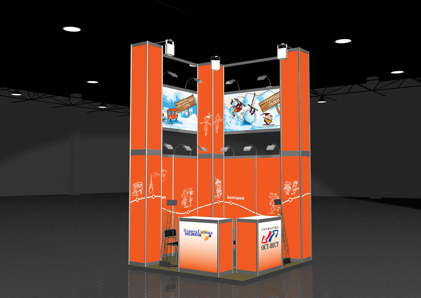 Стенд для компании "ОСТ-Вест"