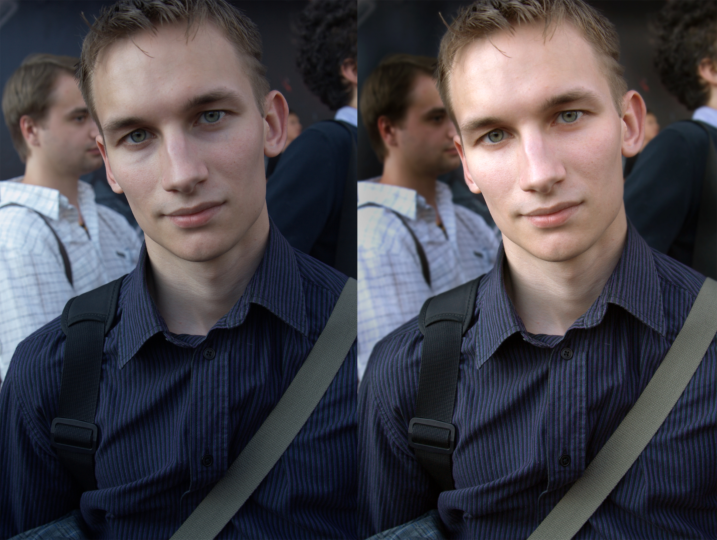 Цветовая и тоновая коррекция с ретушью