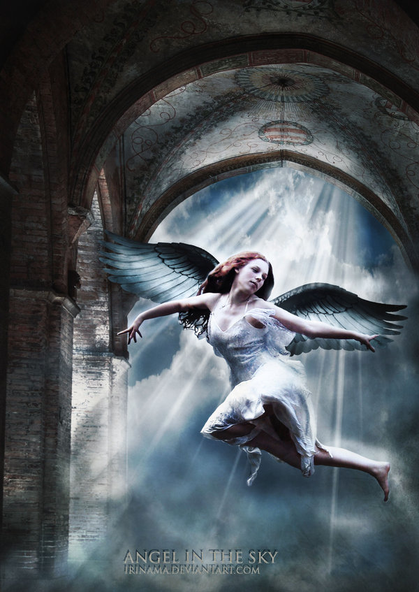 Angel in the sky