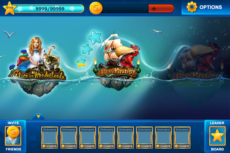 интерфейс мобильной версии SlotoBoom