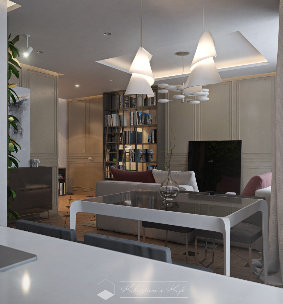 Дизайн квартиры в Москве