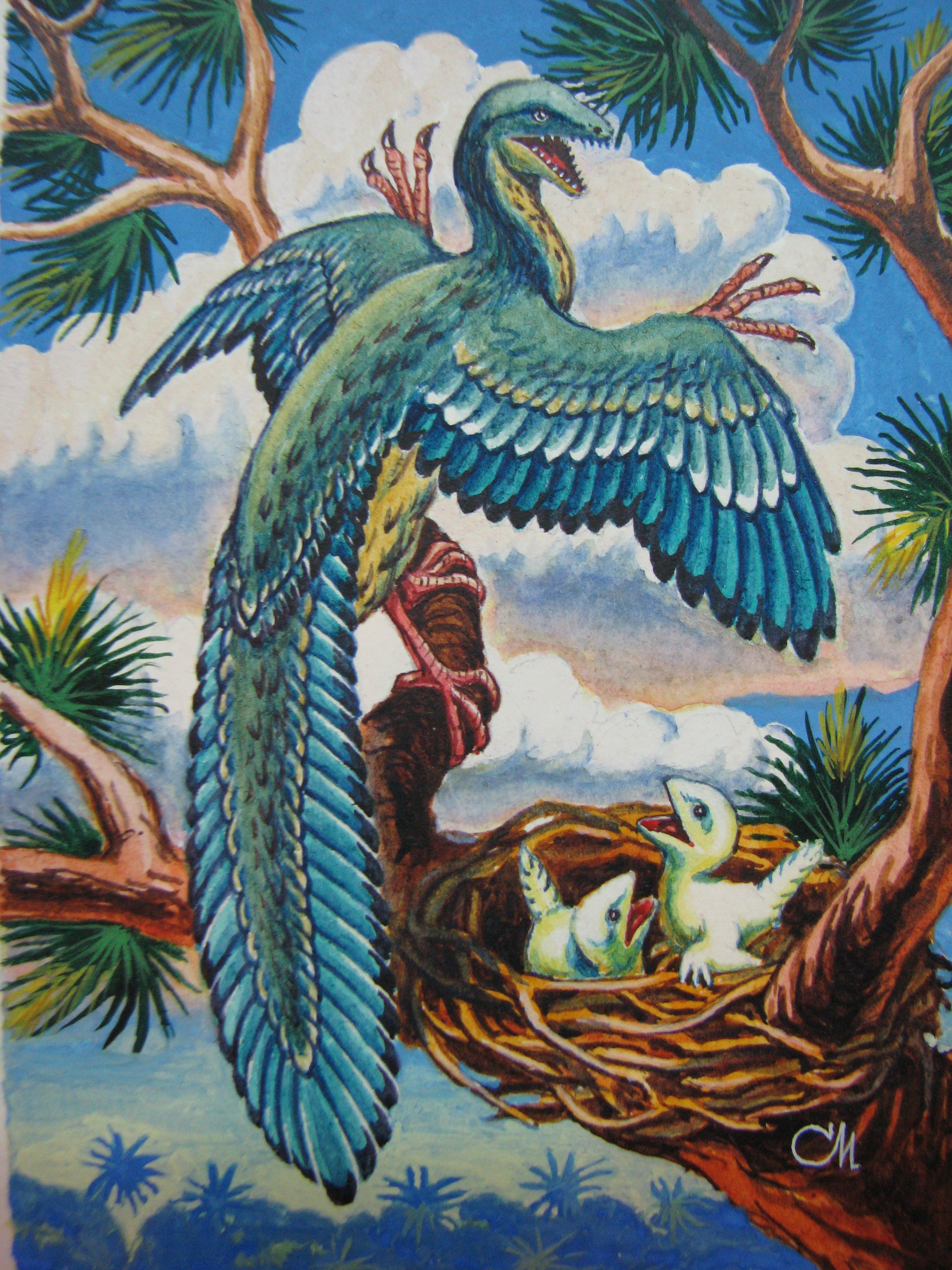 Из цикла "Доисторические животные"