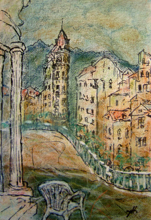 Франция. "La Bourboule."