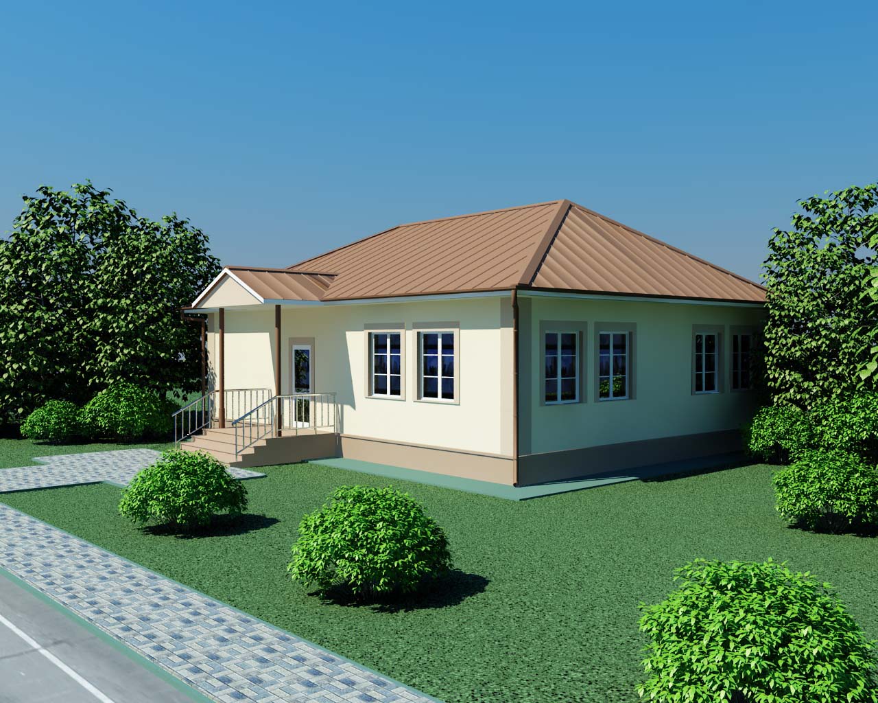 Жилой дом из ЛСТК