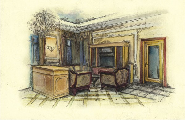 Интерьер, поселок "Монолит"