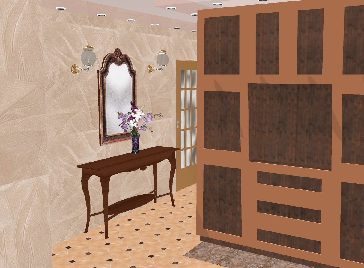 Яркие краски. Коридор. Овражная 12