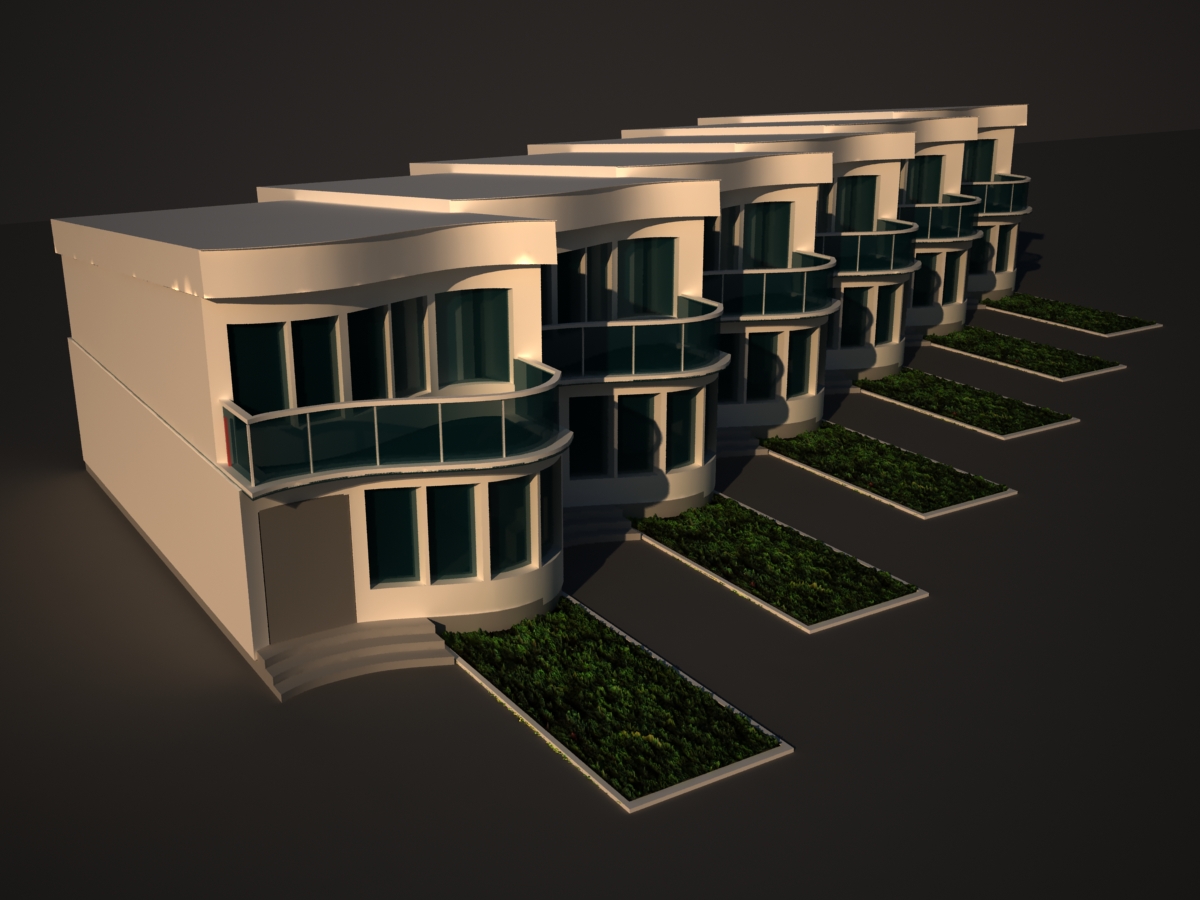 блокированный дом