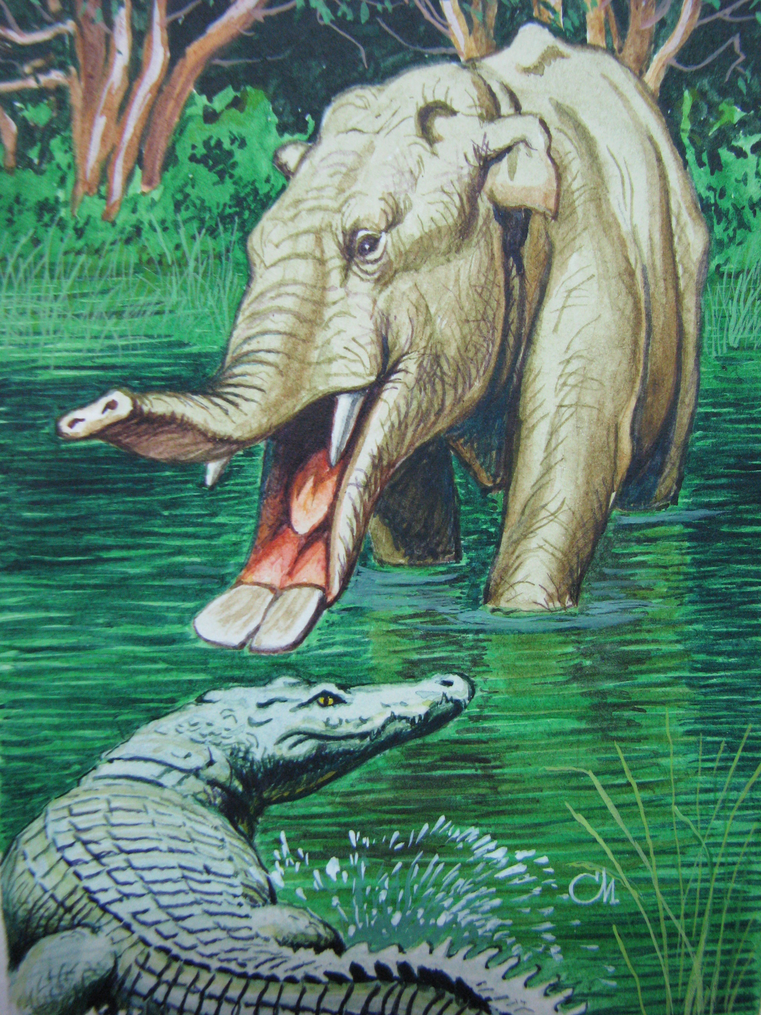 Из цикла "Доисторические животные"