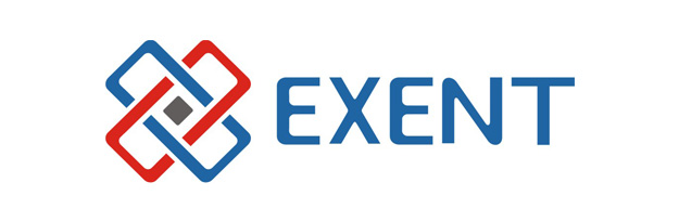 Логотип интернет портала "Exent"