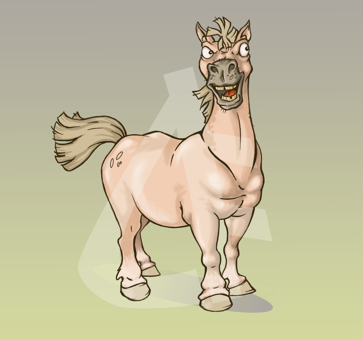 мультяшный скакун