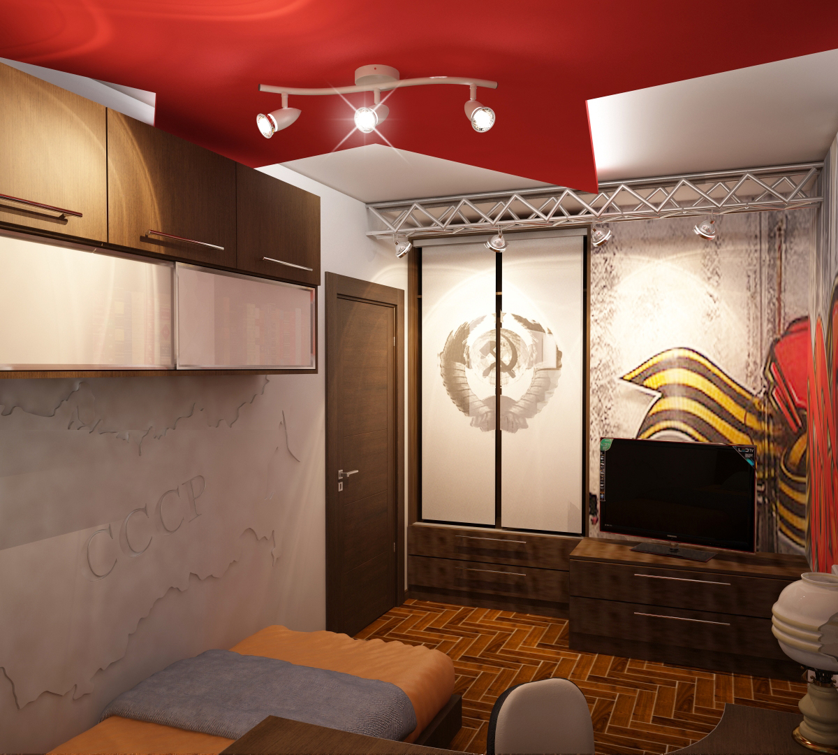 детская комната для мальчика 01-03