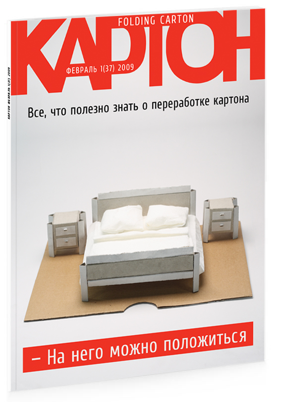 Обложка для журнала "Картон"