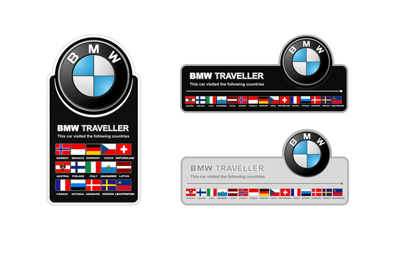 наклейка BMW